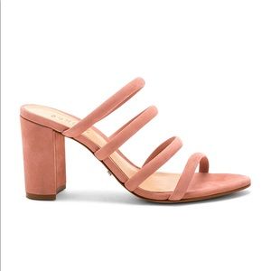 SCHUTZ FELISA MULE in Poppy Rose